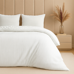 POSTELJINA RIB TEDDY WHITE