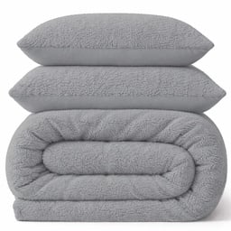 LAZYBED ALL IN ONE TEDDY GREY