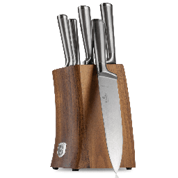 [BH-3124] 6-DIJELNI SET NOŽEVA S POSTOLJEM SILVER