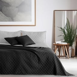 PREKRIVAČ BICOLORE BLACK/SILVER
