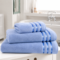 RUČNIK LUX DUSTY BLUE