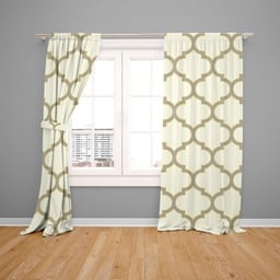 [P-20803692] SET OD 2 ZAVJESE MOROCCAN GREY