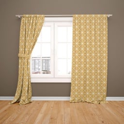 [P-20763064] SET OD 2 ZAVJESE OMBRE YELLOW